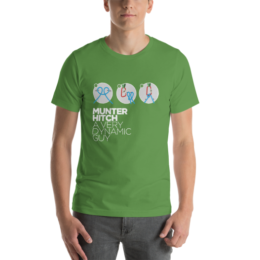 MUNTER HITCH - Camiseta manga corta unisex (Hoja)