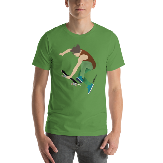 SKATING FEVER - Camiseta manga corta unisex (Hoja)