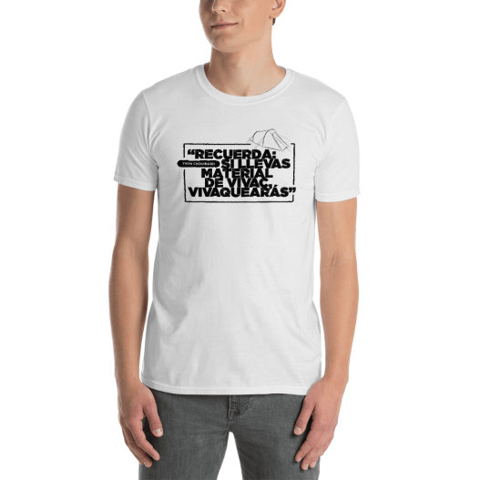 VIVAC - Camiseta manga corta unisex (Blanco)