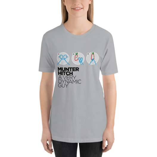MUNTER HITCH - Camiseta manga corta unisex (Plata)