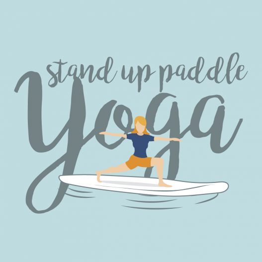 Stand Up Paddle Yoga Girl - Imagen 6