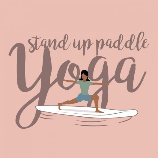 Stand Up Paddle Yoga Girl - Imagen 8