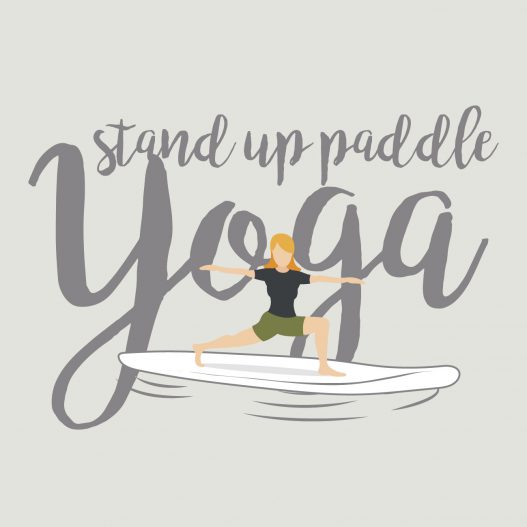 Stand Up Paddle Yoga Girl - Imagen 9
