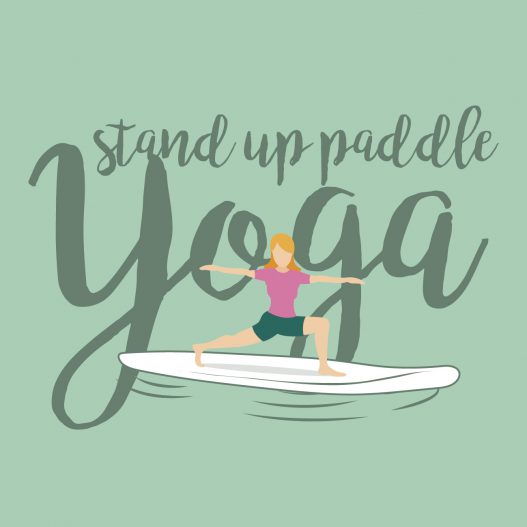 Stand Up Paddle Yoga Girl - Imagen 7