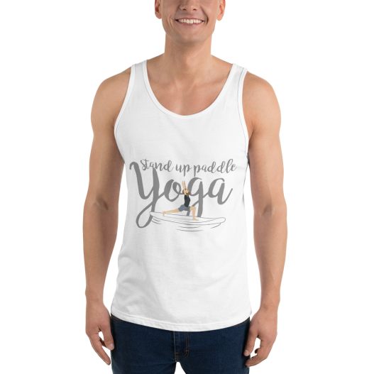 Stand Up Paddle Yoga Boy
